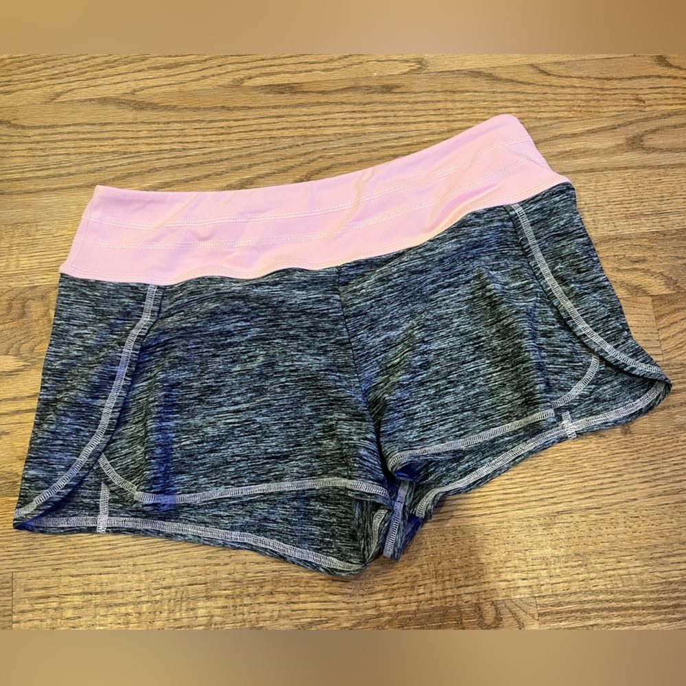 Anthropologie Pure + Good Marled Colorblock Shorts